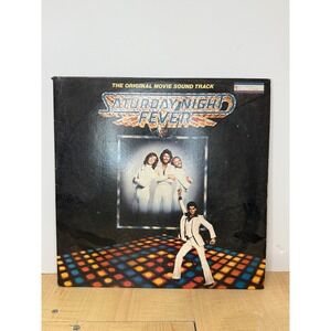 Saturday Night Fever Soundtrack Vinyl 2 LP Bee Gees 1977 RSO RS-2-4001 Disco